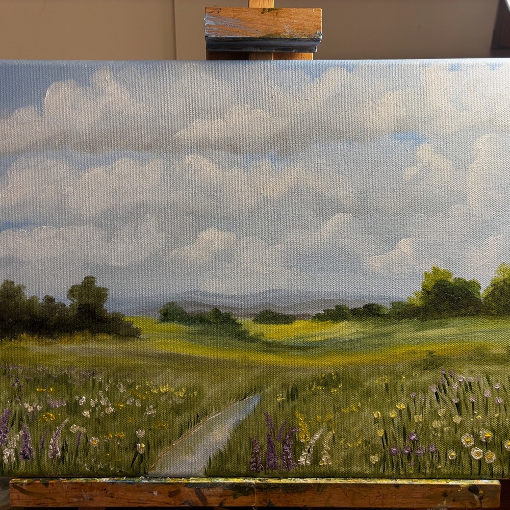 Landscape Canvas Art Oil painting 14x16